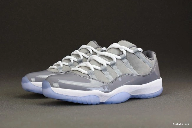 Low 11 528895-003 Air Jordan Cool Grey 0722